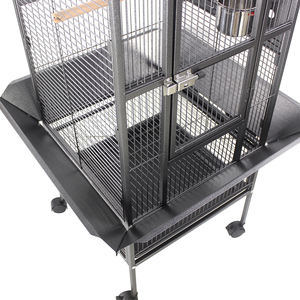 Toptan en kaliteli büyük Metal malzeme Aviary Pet papağan çatı üreme kuş kafesi - Product Image 3