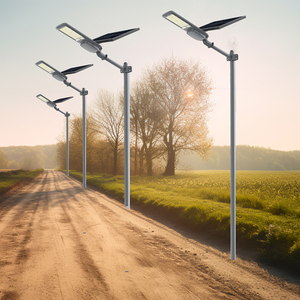 ไฟถนน LED แบบแยกส่วนอัจฉริยะ พลังงานแสงอาทิตย์ กันน้ำ IP65 ควบคุมเวลาด้วยรีโมท ใช้พลังงานแบตเตอรี่ DC ตัวเรือนอะลูมิเนียมหล่อขึ้นรูป - Product Image 3