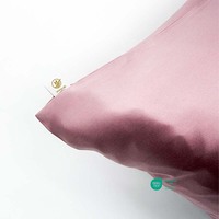 Taie d'oreiller en soie 100% naturelle 19/22 Momme avec logo personnalisé et boîte sur mesure – Vente en gros