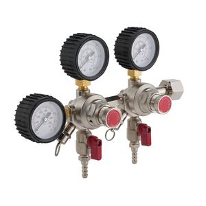 Regolatore di <span class=keywords><strong>CO2</strong></span> della birra primaria a doppio sistema completamente Braas 0-3500psi/0-80psi con connessione di ingresso CGA320 a doppio stadio - Product Image 1