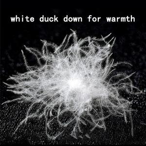 Caliente tendencia europea moda <span class=keywords><strong>mujer</strong></span> americana chaqueta de invierno Piel de mapache Real Streetwear moda capa <span class=keywords><strong>ganso</strong></span> abajo abrigo - Product Image 6