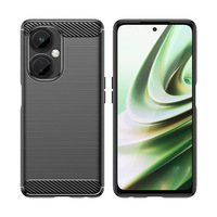 Coque de téléphone en silicone souple en fibre de carbone pour OnePlus N30 & Nord CE3 Lite & Ace 2V avec support antichoc