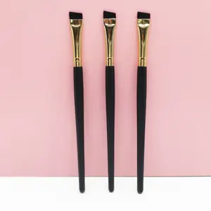 Super-Fine Angled Brow Brush Precision Angled Eyebrow Shaping Brush Soft Synthetic Hair Makeup Tool