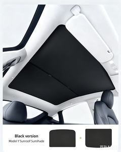 <span class=keywords><strong>Pare</strong></span>-<span class=keywords><strong>soleil</strong></span> de <span class=keywords><strong>toit</strong></span> de luxe pour <span class=keywords><strong>Tesla</strong></span> <span class=keywords><strong>Model</strong></span> Y Juniper et <span class=keywords><strong>Model</strong></span> <span class=keywords><strong>3</strong></span> Highland 2026 avec levage magnétique et visière de plafond en polyester - Product Image 6