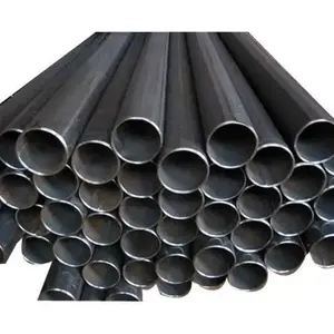 API 5L X42-X80 1 Inch -12 Inch Black Ms Welded ERW Steel Pipe A106 carbon steel pipe price Mechanical tubes petroleum pipe