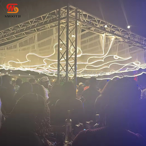 Rideau lumineux LED pour plafond d'hôtel, décoration de mariage, bande lumineuse LED, vague, rideau de plafond pour mariage - Product Image 5