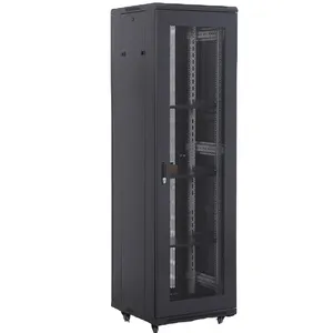 Armoire réseau Boîtier de système serveur CCTV Standard 28U Server Network Rack Cabinet