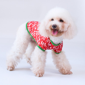 Natal Teddy Bear Beaumi Cat <span class=keywords><strong>Pet</strong></span> Clothes Inverno Algodão Dog Clothes Print Grande Número Spots - Product Image 3