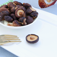 Bocadillos de Champiñones Shiitake Fritos Deshidratados, Estilo Chino, Exóticos, Dulces, Bajos en Grasa, Saludables, en Envase a Granel, Diseño Personalizado