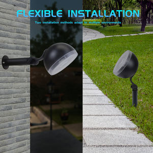 Lampes <span class=keywords><strong>de</strong></span> jardin solaires extérieures d'usine Kit 4 en 1 Conception <span class=keywords><strong>de</strong></span> boîtier étanche Projecteurs <span class=keywords><strong>de</strong></span> paysage <span class=keywords><strong>de</strong></span> haute qualité pour la décoration - Product Image 4