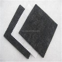 Géotextile non tissé PP noir géotextile non tissé noir géotextile/géo textile non tissé polypropylène