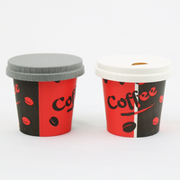 Gobelets en papier jetables à paroi simple pour café et thé chaud, biodégradables, recyclables, tailles personnalisées, pour fêtes, les plus vendus en 2026