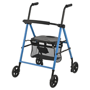 Déambulateur pliant léger à quatre roues Love Rolling Walker B18 avec siège et panier de rangement pour personnes âgées - Product Image 3