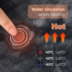 High Quality Three Speed Temperature Control Graphene <b>USB</b> Far-infrared Wearable <b>Heated</b> Electric Blanket Winter Household Car - Product Image 5