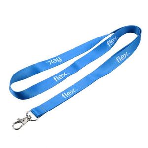 Wholesale Blank Sublimation Custom Silk Screen Print Logo Woven Polyester Material Lanyard - Product Image 2