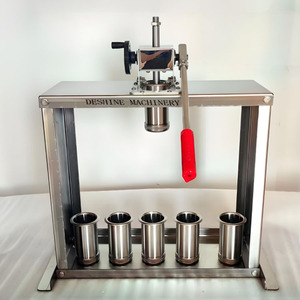 Machine à glace et purée de châtaignes Mont Blanc en acier inoxydable et bois, extrudeuse de spaghetti de 1,1 mm - Product Image 3