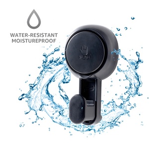 Móc hút chân không trắng chắc chắn, móc treo tường nhà bếp, phòng tắm, móc treo chìa khóa, móc treo tường chống thấm nước, dụng cụ sắp xếp đồ đạc - Product Image 1