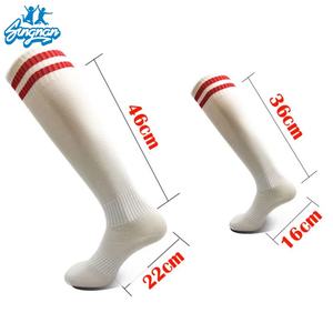 <span class=keywords><strong>Chaussettes</strong></span> de sport antibactériennes pour football, longues, en coton et élasthanne, pour enfants, leggings, football, baseball - Product Image 6