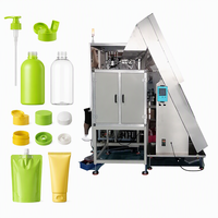 Machine d'assemblage de bouteilles en plastique pour cosmétiques, entièrement automatique, personnalisée, avec bouchon à bascule de type push-pull pour bouteilles d'infusion et d'épices