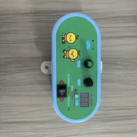 Lit de bébé en tissu peluche rose pour e-commerce transfrontalier, compatible avec les ressorts oscillants, plusieurs options d'alimentation, parfait pour