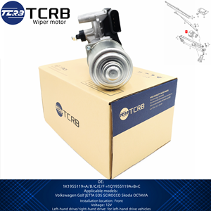 Moteur d'essuie-glace 12V avant TCRB 1Q1955119C 1K1955119E 1Z1955119C 1Q1955119A pour VW Golf JETTA EOS SCIROCCO <span class=keywords><strong>Skoda</strong></span> <span class=keywords><strong>OCTAVIA</strong></span> - Product Image 3