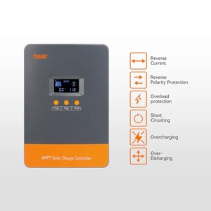 <span class=keywords><strong>Controlador</strong></span> de carga <span class=keywords><strong>del</strong></span> <span class=keywords><strong>sistema</strong></span> PowMr Factory 80A 12/24/36/48V compatible con <span class=keywords><strong>controlador</strong></span> de carga <span class=keywords><strong>solar</strong></span> MPPT paralelo - Product Image 3