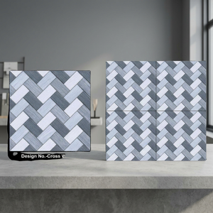 Carreaux en porcelaine émaillée numérique moderne 400x400x12mm pour sol de parking extérieur 16x16 céramique - Product Image 1