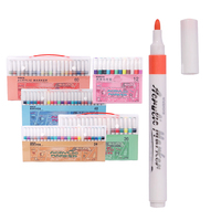 Ensemble de marqueurs acryliques FOSKA à pointe fine et lisse, plusieurs couleurs, séchage rapide, non toxiques, pour scrapbooking, pour enfants et adultes
