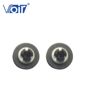 Voir E-PTFE Snap-in Round Black Plastic IP67 Waterproof  Pressing Air Vent Plug Balance Pressure Valves
