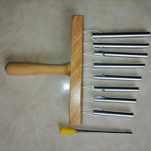 Campana de Viento de 8 Tonos en Oferta con Mango de Madera y Varilla Metálica, Instrumento de Sanación para Yoga, Meditación y Terapia de Sonido - Product Image 2