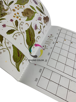 Calendrier mural à coudre au point de fil personnalisé en gros impression disponible impression sur papier d'art non couché