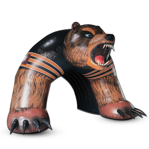 Túnel Inflable Gigante Personalizado para Deportes al Aire Libre, Túnel de Entrada con Diseño de Oso para Partidos de Fútbol Americano - Product Image 2