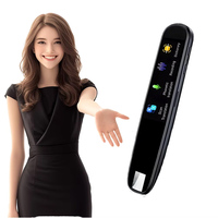Stylo de traduction vocale instantanée intelligente AI de 2.22 pouces multi-langues connectivité BT/WiFi écran tactile international Android AMOLED