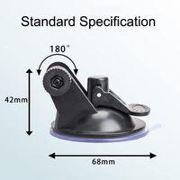 Nouveau support de Base à ventouse support voiture tableau de bord caméra GPS DVR caméra pare-brise tableau de bord enregistreur de conduite support de moniteur