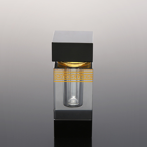 CJ-New Đến Nhà Máy Vuông Hình Refill Kính Pha Lê Chai Mini 3ML Pha Lê Tinh Dầu Nước Hoa Chai - Product Image 4