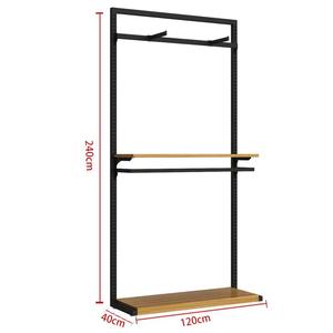 CHIXIANG su misura espositori in metallo da uomo e da <span class=keywords><strong>donna</strong></span> scaffali per negozi di <span class=keywords><strong>abbigliamento</strong></span> supporto per la progettazione dell'intero <span class=keywords><strong>negozio</strong></span> - Product Image 4