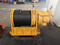 Treuil pneumatique Dejun avec câble en acier et télécommande, capacité de levage de 10 m pour les travaux de traction lourds industriels