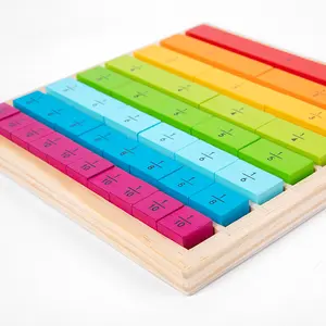 Lc新幼儿教育数学玩具蒙台梭利数学教学彩色棒计分棒幼儿园