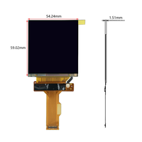 Écran LCD 2,9 pouces 1440x1440, taux de rafraîchissement 120 Hz, écran IPS, interface MIPI, module LCD TFT avec carte H-DMI pour lunettes AR VR