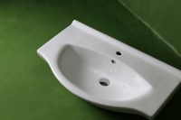 Évier de salle de bain en céramique, nouveau produit, bas prix, lavabo de toilette