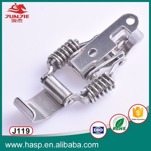 <span class=keywords><strong>Loquet</strong></span> <span class=keywords><strong>à</strong></span> ressort <span class=keywords><strong>double</strong></span> en acier inoxydable pour boîte d'isolation, petite machine <span class=keywords><strong>à</strong></span> couper les légumes, <span class=keywords><strong>loquet</strong></span> <span class=keywords><strong>à</strong></span> ressort J119 - Product Image 4