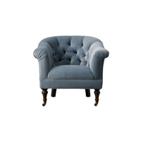 Fauteuil club tufté classique-Siège lounge pour discothèque et salon d'hôtel
