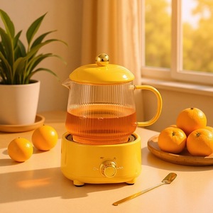 Electric Heating Cup 600 Ml Keep Warm Automatic Shut Off Mini Tea Brewer For Office Use - Product Image 1