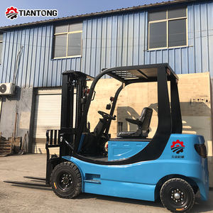 Pengiriman Gratis Forklift Listrik Baterai Lithium 2 Ton 3 Ton Desain Kompak Laris untuk Gudang Kecil - Product Image 2