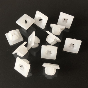 Clips de fixation de plaque d'immatriculation en plastique K93, type encastré, pour support de plaque d'immatriculation de voiture Chevrolet, base à vis - Product Image 4