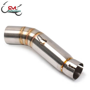 รถจักรยานยนต์ไอเสียกลางท่อเชื่อมต่อสำหรับฮอนด้า<span class=keywords><strong>2012</strong></span> 2013 2014 2015 <span class=keywords><strong>CBR500R</strong></span> CB500X CBR400R CB400X ระบบไอเสีย - Product Image 4