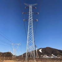 Brazo Transversal de FRP de 500kV para Torres de Transmisión de Redes Eléctricas, Brazo Transversal Compuesto con Aislamiento Eléctrico Superior
