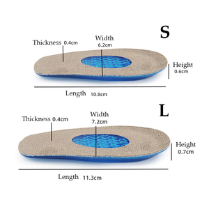 Coussinets de soutien pour pieds en gel de silicone, orthopédiques, pour talon, soulagement de la douleur calcaneenne, soin des pieds, soutien de la pointe du pied, coussinets anti-épine calcanéenne - Product Image 6