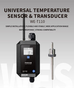 Monitoramento HVAC na Agricultura ±0.3 ℃   Precisão -50~200 ℃   Sensor e Transmissor de Temperatura IP67 LoRa/4G/RS485 19000mAh com 15 Anos de Duração - Product Image 2