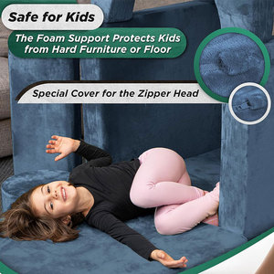 Coussin de canapé pour enfants, matelas pliable en mousse haute densité, protection de sécurité pour l'escalade des enfants - Product Image 1